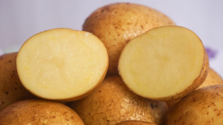 Cut Yukon Gold Potatoes