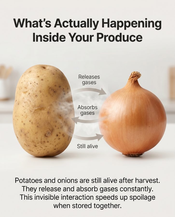 Potato And Onion Gas Interaction Diagram