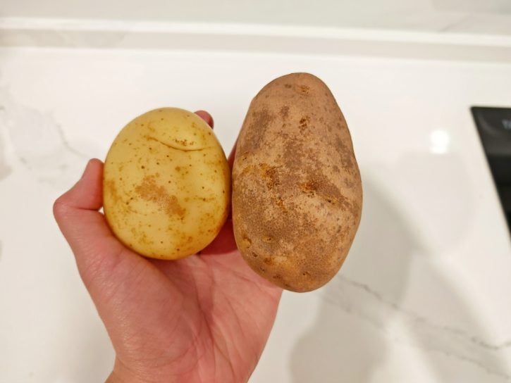 Yukon Gold And Russet Potatoes