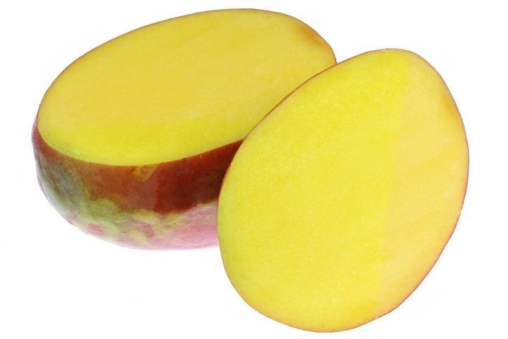 Tommy Atkins Mango Cut Open