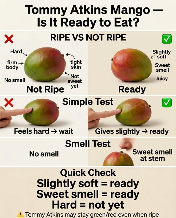 Tommy Atkins Mango Ripeness Guide