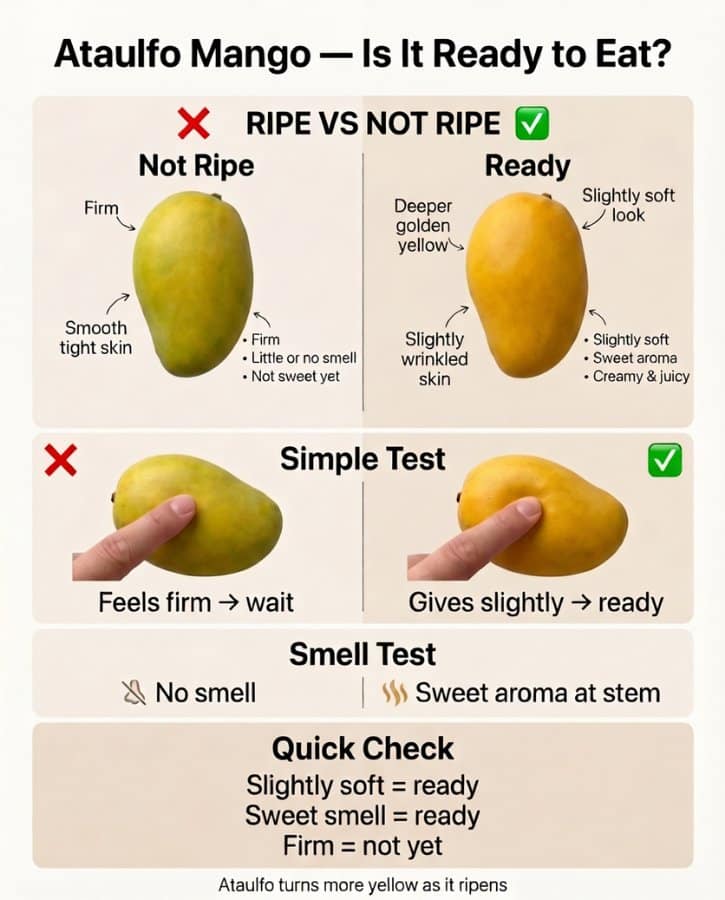 Ataulfo Mango Ripeness Guide