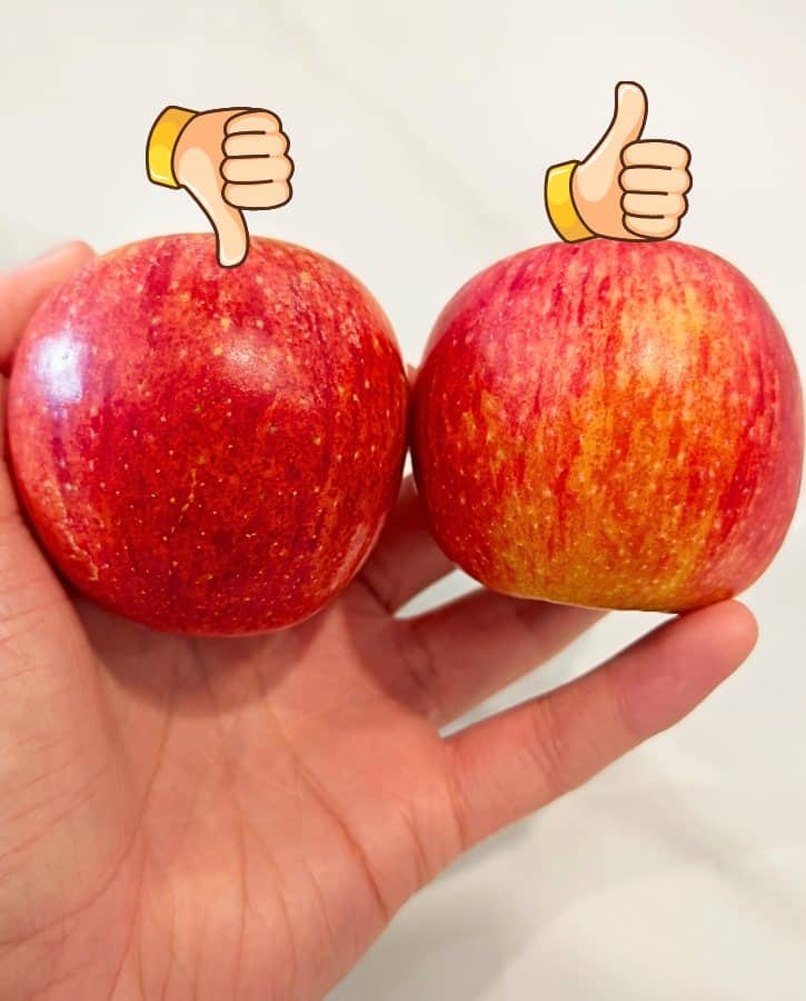 Apple Color Comparison