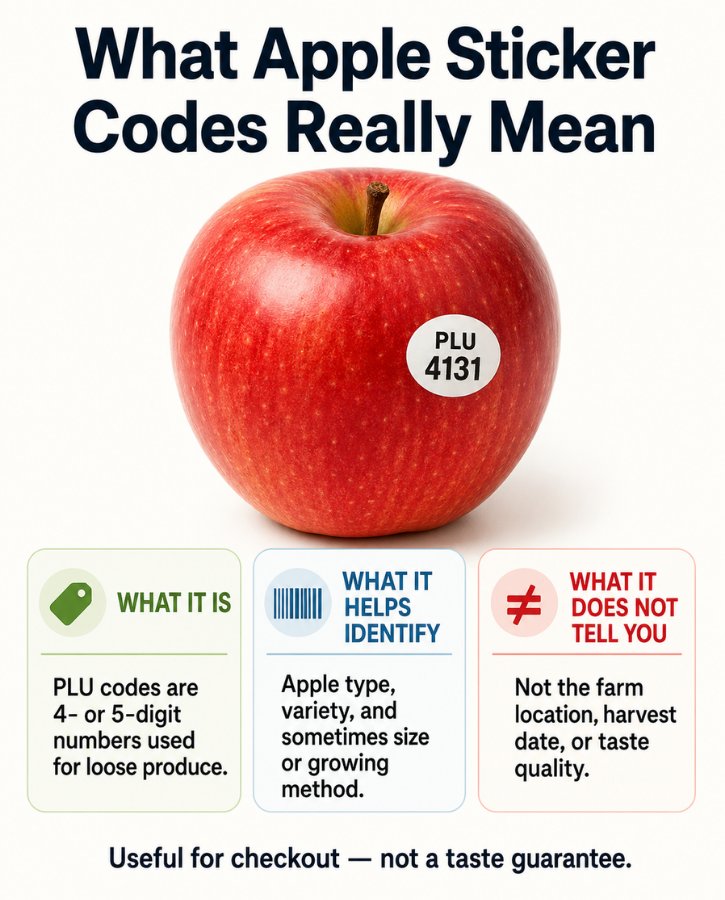 Apple Sticker Codes Infographic