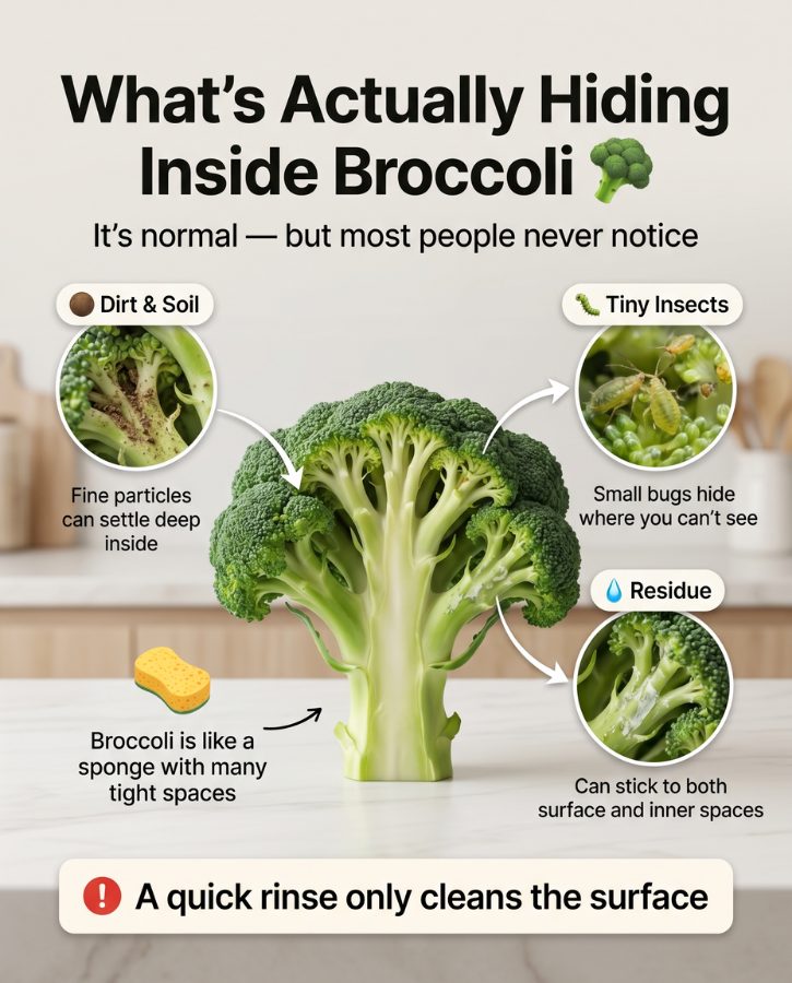 What's Inside Broccoli Infographic