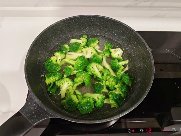 Boiling Broccoli In Water