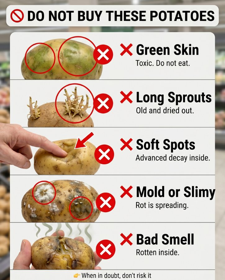 Do Not Buy Bad Potatoes