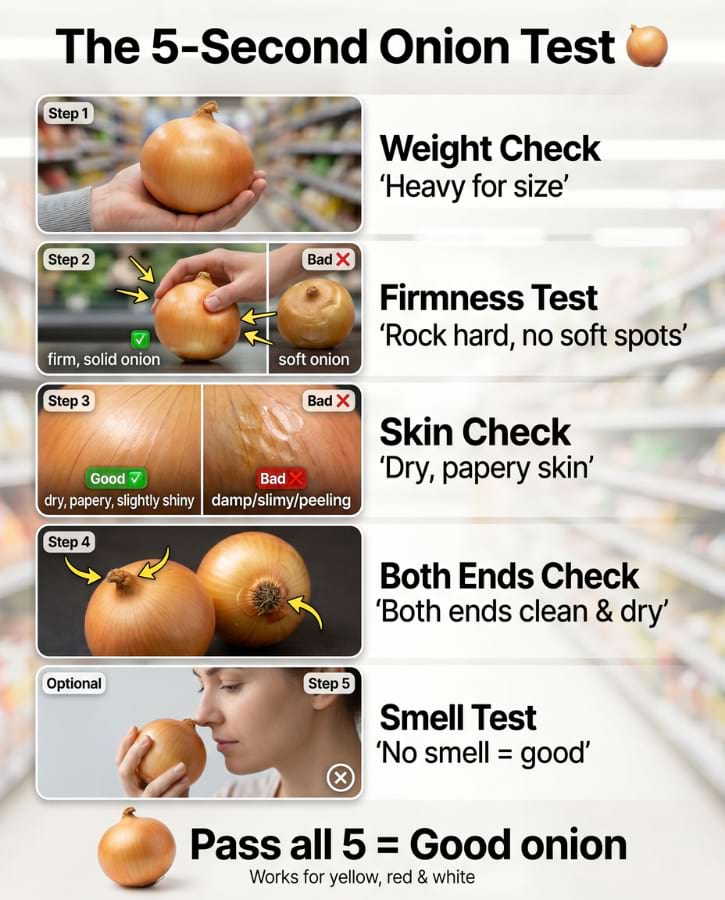 Five Second Onion Test Guide