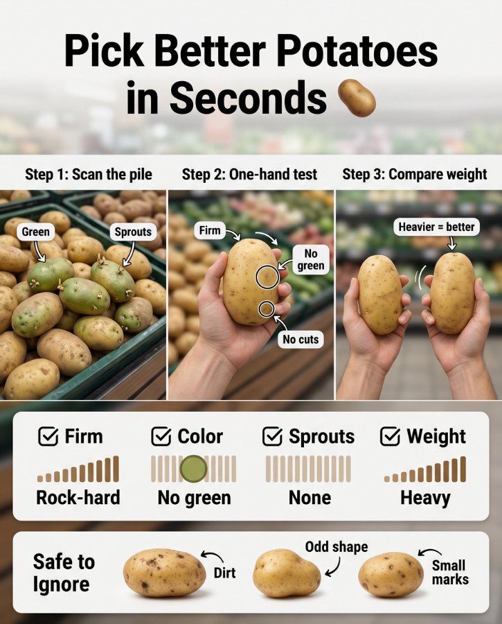 Pick Better Potatoes Fast Guide