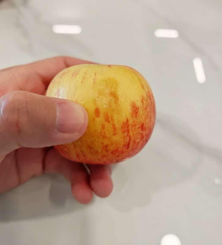 Pressing Apple Too Hard