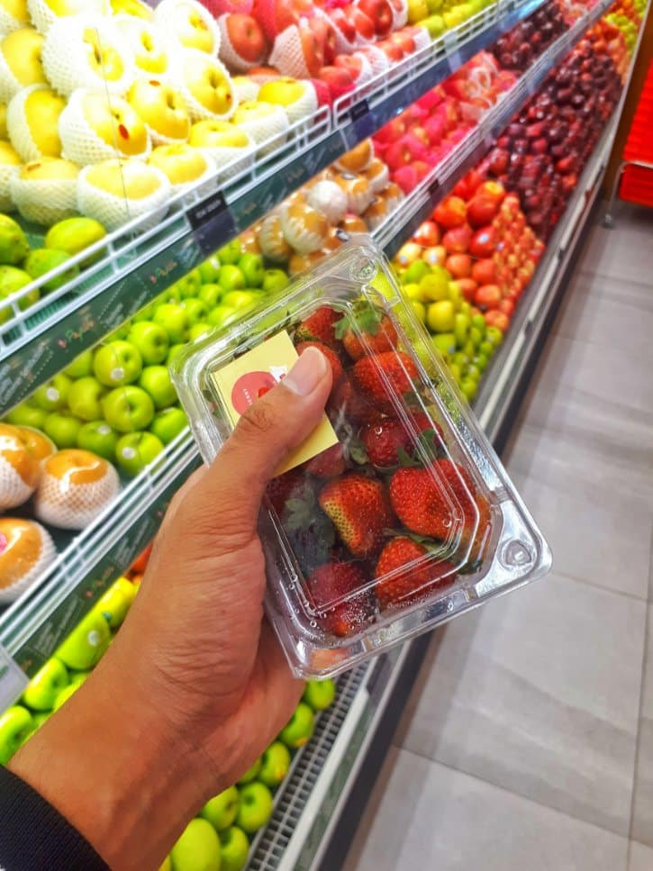 Supermarket Strawberries